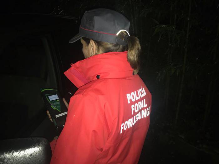 1.200 gidarik eman dute positibo Foru Poliziaren droga kontroletan