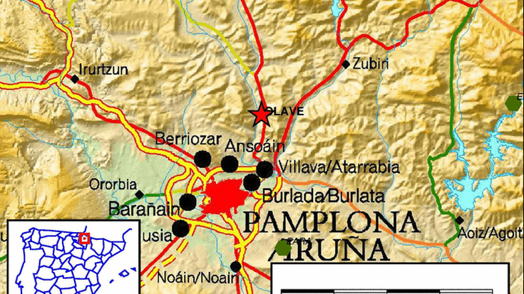 3,1eko indarra izan du lurrikara batek Olaben
