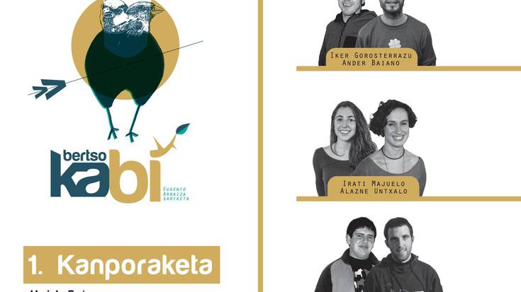 Gaur hasiko da 'Bertsokabi' gazte sariketa