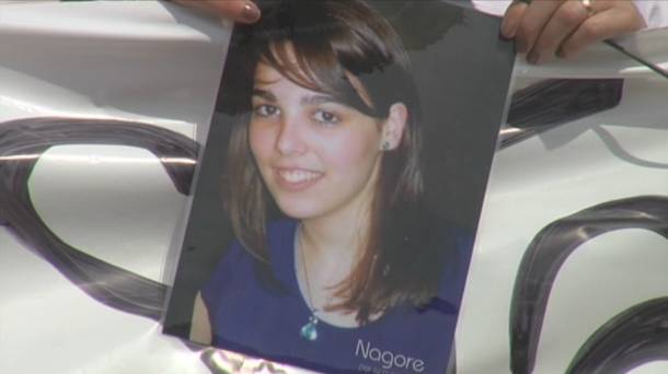 Nagore Laffage hil zuen gaurko egunez Jose Diego Yllanesek