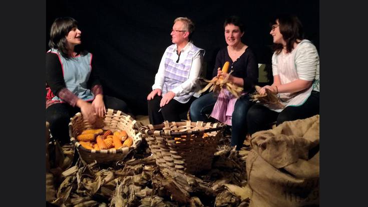 Ansa Ahizpak & Ama taldeak 'ArtanTxuriketan' ikuskizuna eskainiko du gaur