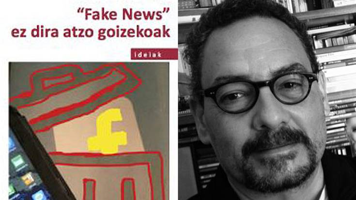 'Fake news' liburua aurkeztuko du gaur Fito Rodriguezek Karrikirin