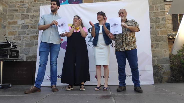 Zurekin Nafarroa: Ahal Dugu, IU, Batzarre eta independenteen elkargunea foru eta toki hauteskundeetarako