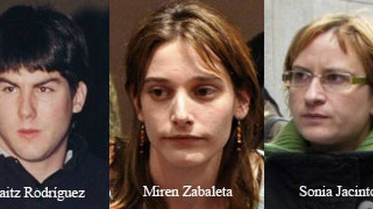 Aste honetan aske geratuko dira Miren Zabaleta, Arkaitz Rodriguez eta Sonia Jacinto