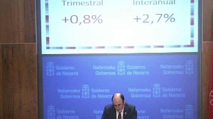 Nafarroako ekonomiak %2,9ko batez besteko hazkundea izan du 2016an