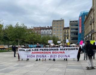 Ana Sarobe: "Pentsiodunek dagozkigun eskubideak aldarrikatu eta ditugun beharrak ikusarazi nahi ditugu"