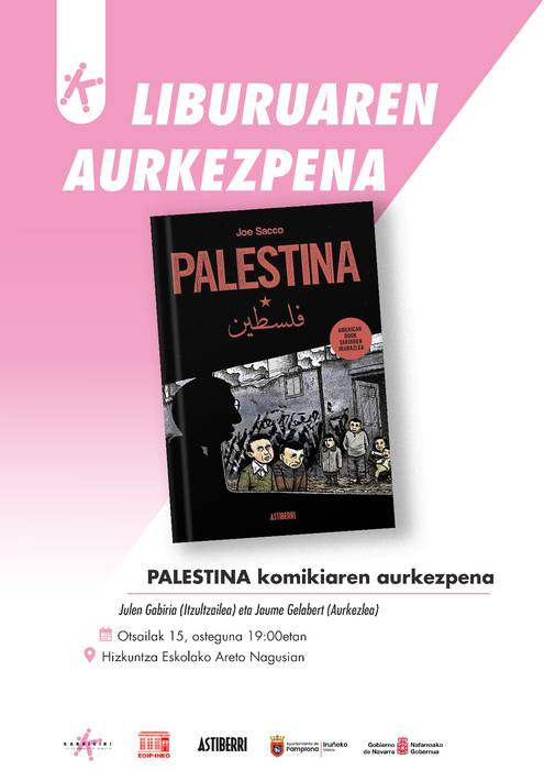 'PALESTINA' komikiaren aurkezpena