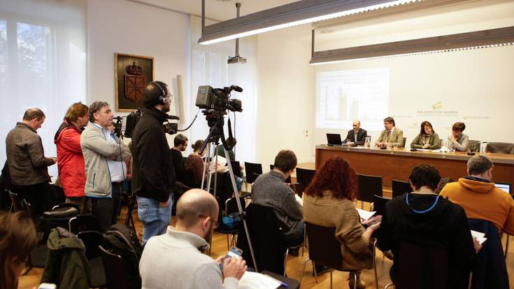 'Barometroa' aurkeztuko du gaur parlamentuak