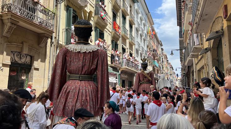 Erraldoien eta Buruhandien Konpartsak sanferminen balorazio positiboa egin du