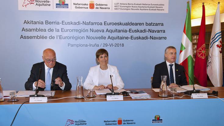 Akitania Berria-Euskadi-Nafarroa Euroeskualdeko urteko batzarra eginen da ostiralean Iruñean