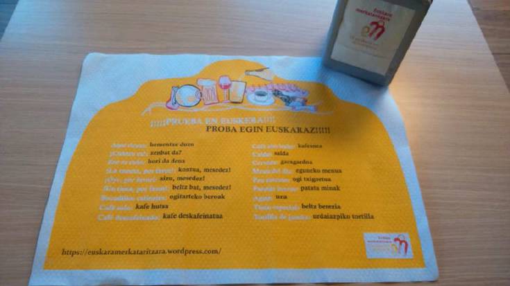 Euskara dastatzeko aukera