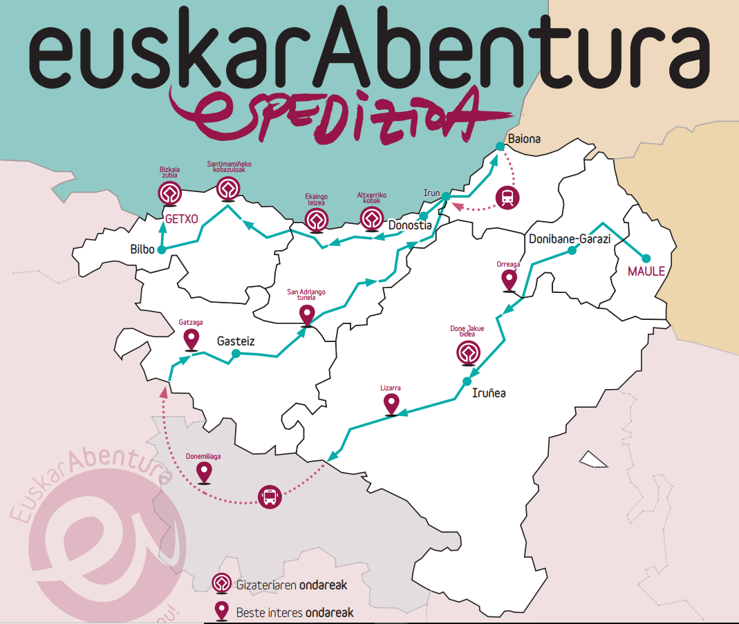 EuskarAbentura, 120 gazterentzako abentura  ahaztezina