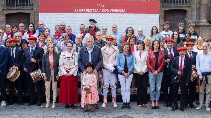 Joseba Asiron: “Iruñea hiri irekia da, anitza, eta sanferminak gizartearen isla izan behar dira”