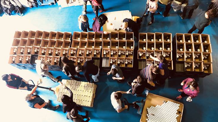 Auzolanari esker prest daude Errigorako saskiak