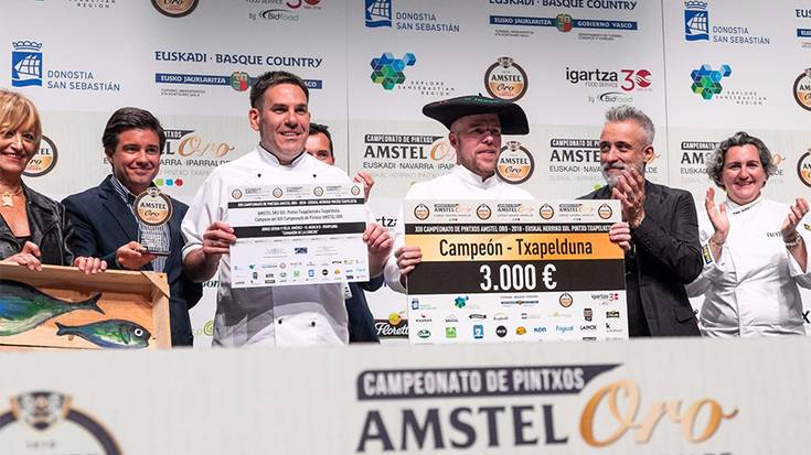 El Mercao jatetxeak irabazi du Euskal Herriko Pintxo Txapelketa