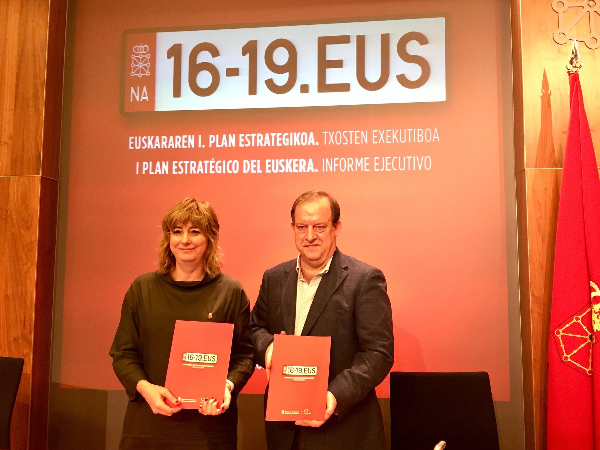 Euskararen I. Plan Estrategikoaren helburuen %97 erdietsi ditu Nafarroako Gobernuak