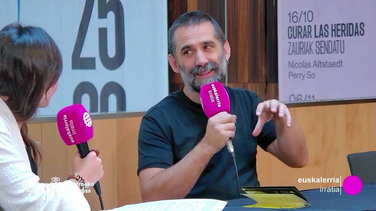 Martintxo Etxauri: "Ikusmirarekin amaitzen dute ikasleek bideo mapping tailerra"