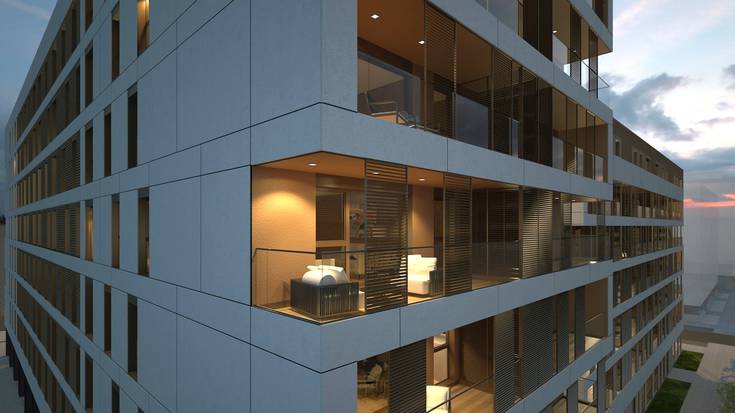 Babes ofizialeko 110 etxebizitza alokagai jarriko ditu gobernuak Lezkairun