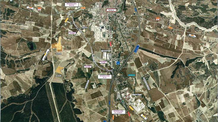 Tafallako hegoaldeko saihesbidea eraikitzeko 11'3 milioi euro inbertituko ditu gobernuak