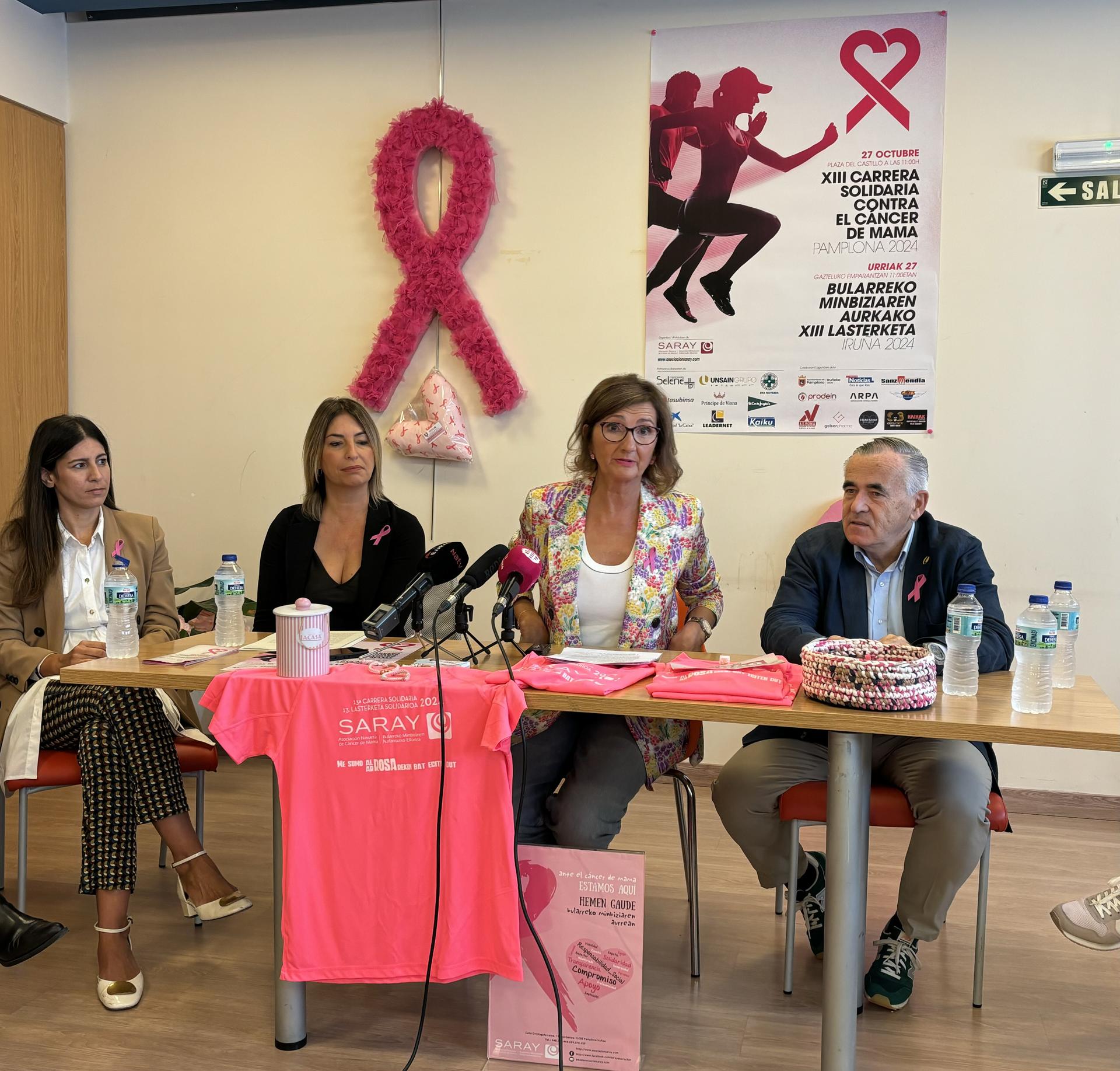 Bularreko minbiziaren kontrako lasterketa solidarioa antolatu du Sarayk urriaren 27an
