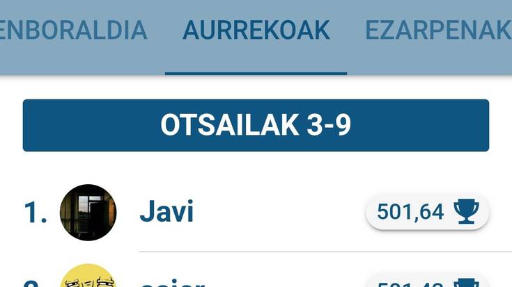 Javik irabazi du Egunean Behin jokoko Euskalerria Irratiaren lehen saria