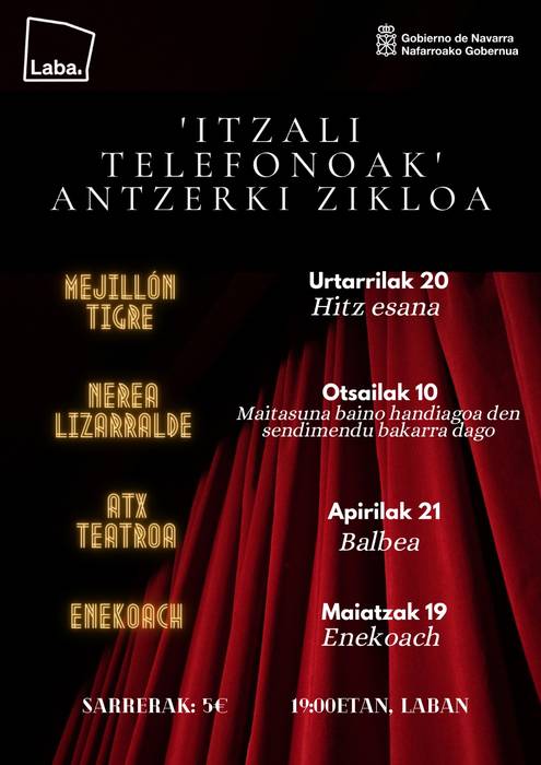 'Itzali telefonoak' antzerki zikloa: Enekoach