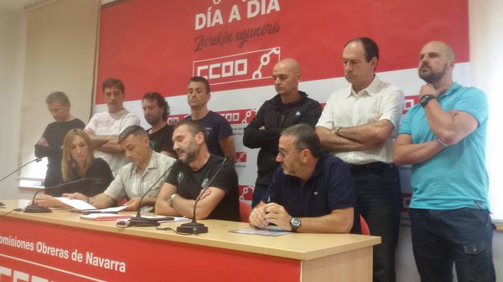 Polizien lege aurreproiektuaren aurka daude ELA, UGT, CCOO, Afapna, SPPME eta Auxplona