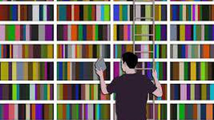 Idoia Sobrino, liburuzaina Irurtzunen